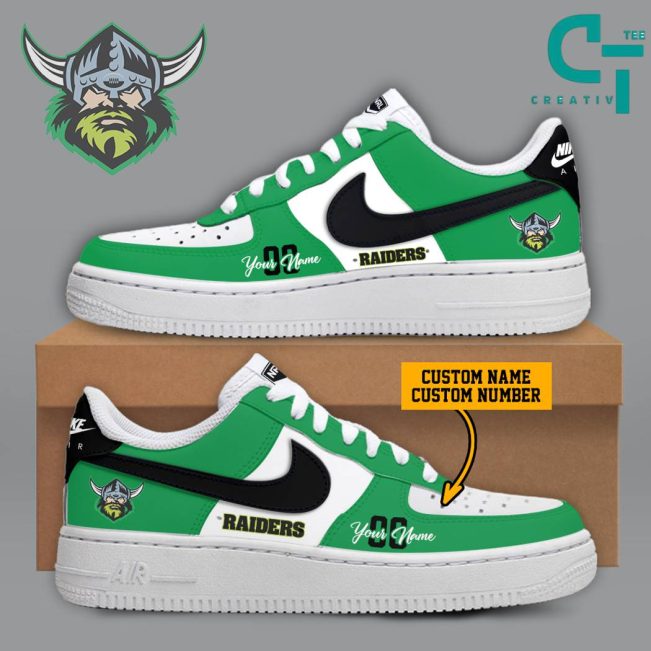 NRL Canberra Raiders 2024 Air Force 1 Sneaker