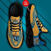 Nrl Gold Coast Titans Custom Name Gold Mascot Max Soul Shoes 3353.jpg - demo10