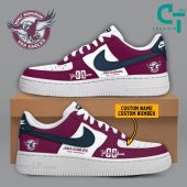 NRL Manly Sea Eagles 2024 Air Force 1 Sneaker