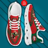 Nrl South Sydney Rabbitohs Custom Name Mascot Max Soul Shoes 0016.jpg - demo10