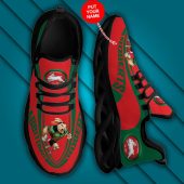 Nrl South Sydney Rabbitohs Custom Name Mascot Max Soul Shoes 0018.jpg - demo10