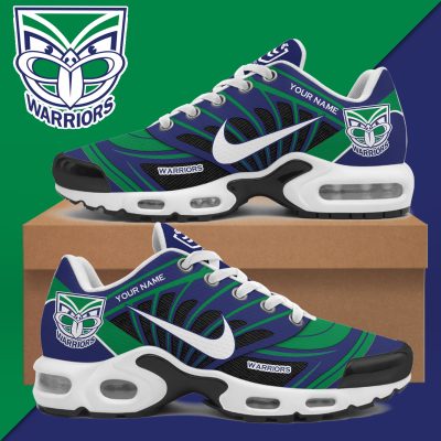 New Zealand Warriors Air Max Plus Sport Custom Sneakers New Zealand Warriors Air Max Plus Sport Custom Sneakers