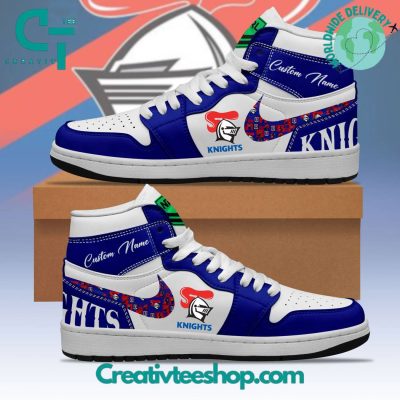 NRL Newcastle Knights Air Jordan 1 Sneakers