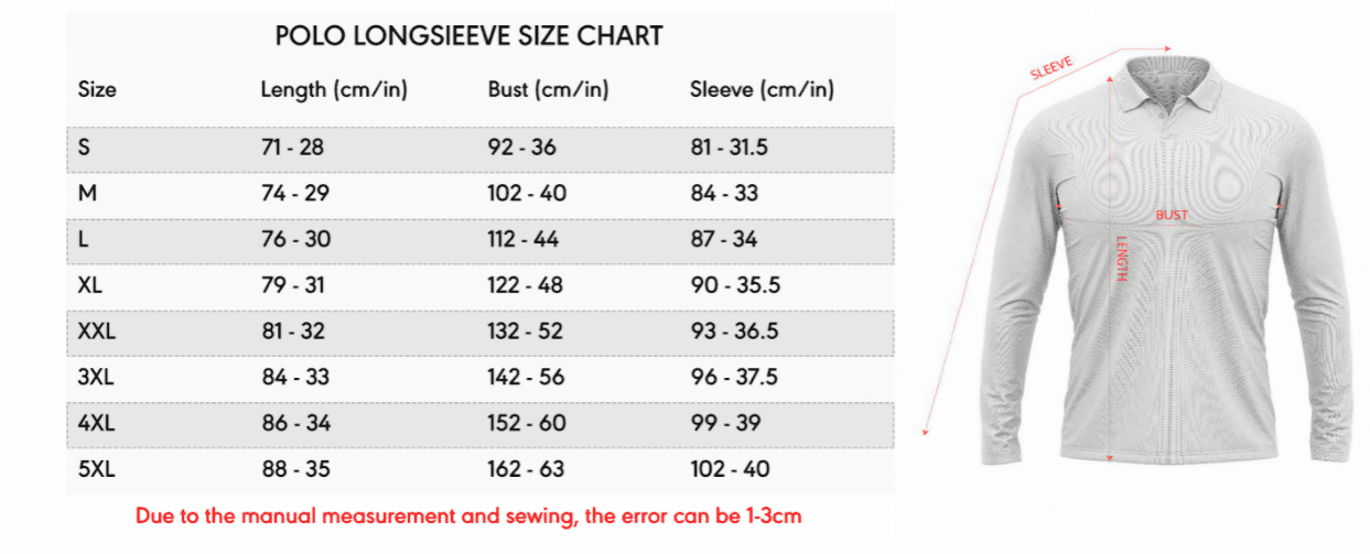 Tlo（3d Men's Long Sleeve Polo Shirt） - demo10