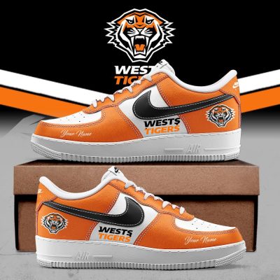 Wests Tigers Custom AF1 Shoes