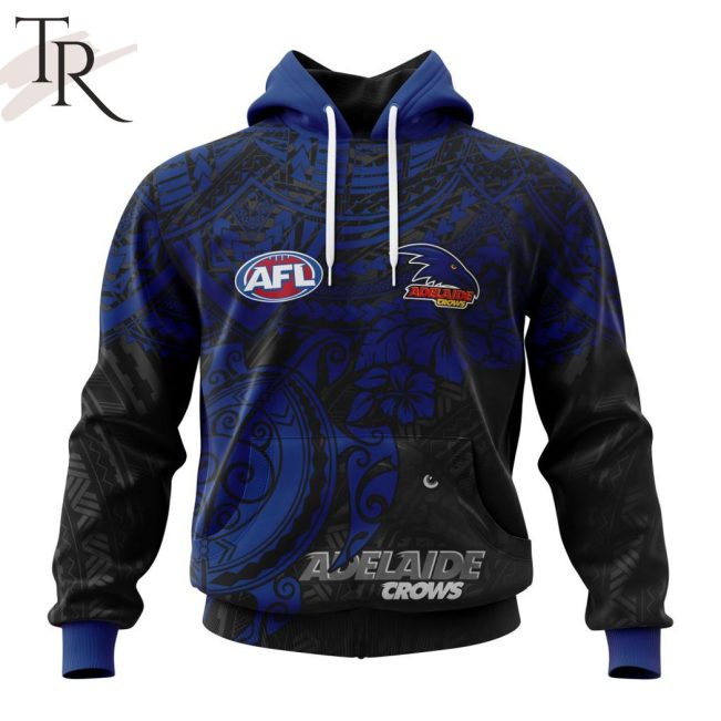 AFL Adelaide Crows Polynesian Concept Kits Hoodie - Torunstyle