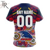 Afl Adelaide Crows Special Indigenous Mix Polynesian Design Hoodie Cool Dp - demo10