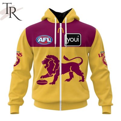 AFL Brisbane Lions Personalized 2024 Clash Hoodie
