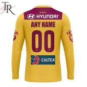 Afl Brisbane Lions Personalized 2024 Clash Hoodie You Look Cheerful Dear - demo10
