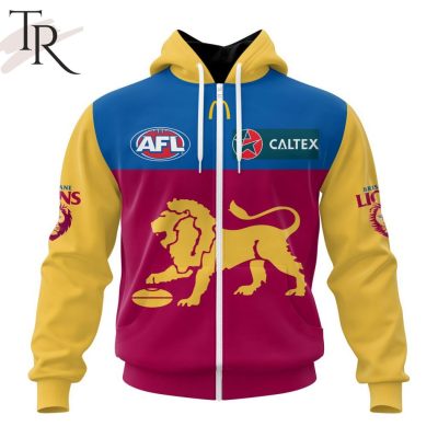 AFL Brisbane Lions Personalized 2024 Home Hoodie