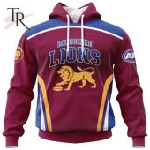 Afl Brisbane Lions Special Sideline Design Hoodie Stand Easy Bro - demo10