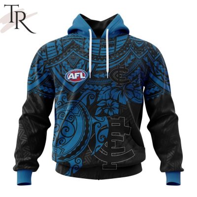 AFL Carlton Football Club Polynesian Concept Kits Hoodie - Torunstyle