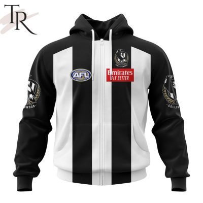 AFL Collingwood Football Club Personalized 2024 Home Hoodie