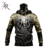 Afl Collingwood Football Club Special Skull Art Design Hoodie Long Time - demo10