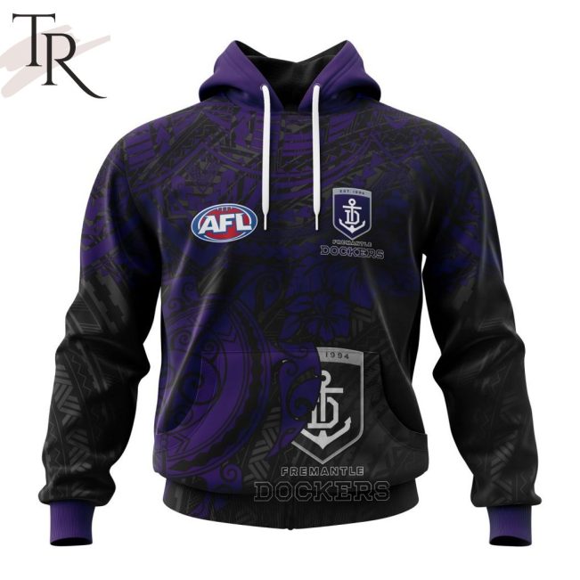 AFL Fremantle Dockers Polynesian Concept Kits Hoodie - Torunstyle