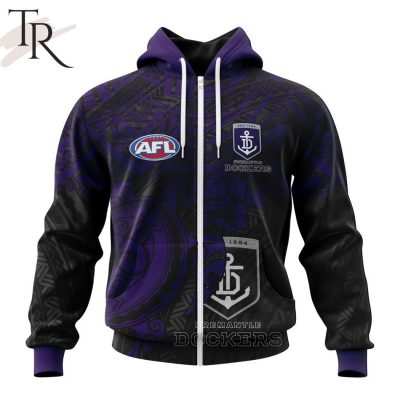 AFL Fremantle Dockers Polynesian Concept Kits Hoodie - Torunstyle