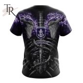 Afl Fremantle Dockers Special Skull Art Design Hoodie Nice Photo Dude - demo10