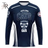 Afl Geelong Cats Special Sideline Design Hoodie Elegant Picture. - demo10