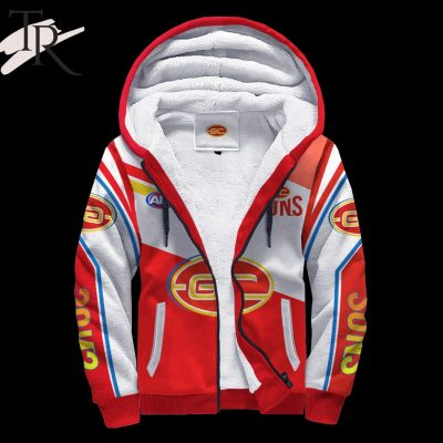 AFL Gold Coast Suns FC Fleece Hoodie Limited Edition