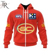 Afl Gold Coast Suns Personalized 2024 Home Hoodie Cuteness Overloaded - demo10