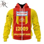 Afl Gold Coast Suns Special Retro Heritage Design Hoodie Looking So Nice - demo10