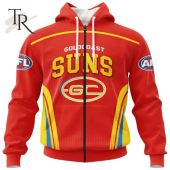 Afl Gold Coast Suns Special Sideline Design Hoodie You Look Lazy - demo10