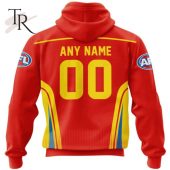 Afl Gold Coast Suns Special Sideline Design Hoodie Natural And Awesome - demo10