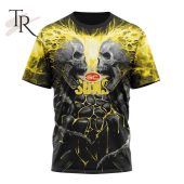 Afl Gold Coast Suns Special Skull Art Design Hoodie Eye Soothing Picture Dear - demo10