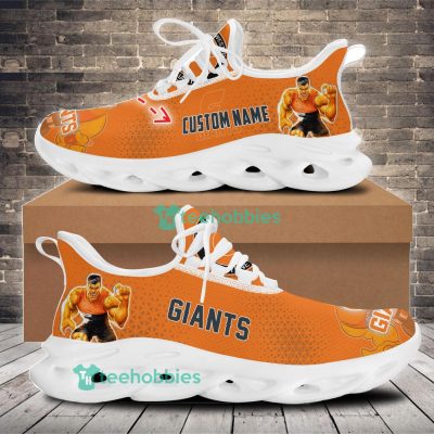 AFL Greater Western Sydney Giants Custom Name Mascot Max Soul Shoes