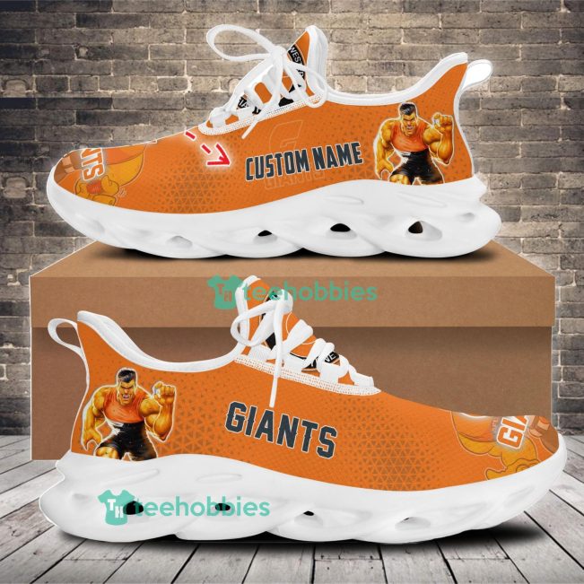 AFL Greater Western Sydney Giants Custom Name Mascot Max Soul Shoes