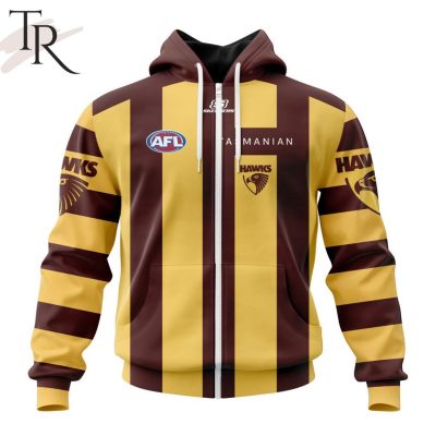 AFL Hawthorn Football Club Personalized 2024 Home Hoodie