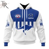 Afl North Melbourne Football Club Personalized 2024 Away Hoodie Good Click - demo10