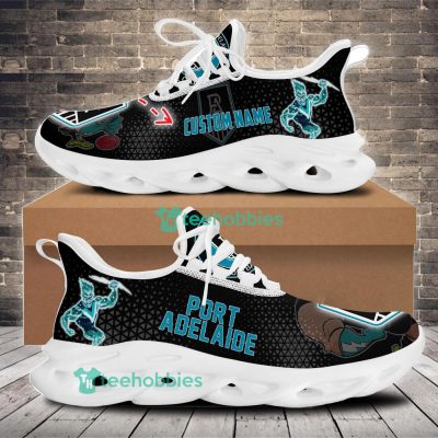 AFL Port Adelaide Custom Name Mascot Max Soul Shoes