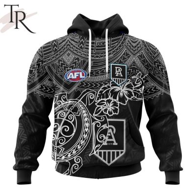 AFL Port Adelaide Football Club Polynesian Concept Kits Hoodie - Torunstyle