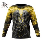 Afl Richmond Tigers Special Skull Art Design Hoodie Loving Click - demo10