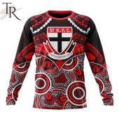 Afl St Kilda Football Club Special Indigenous Mix Polynesian Design Hoodie 6 Xycbg.jpg - demo10