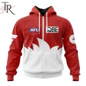 Afl Sydney Swans Personalized 150th Anniversary Hoodie Cool Look Bro - demo10