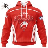 Afl Sydney Swans Special Sideline Design Hoodie You Look Different And Cute - demo10