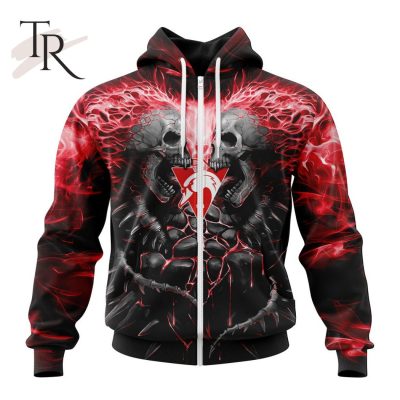 AFL Sydney Swans Special Skull Art Design Hoodie