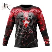 Afl Sydney Swans Special Skull Art Design Hoodie Radiant And Glowing Pic Dear - demo10