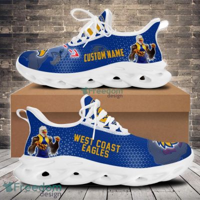 AFL West Coast Eagles Custom Name Mascot Max Soul Shoes