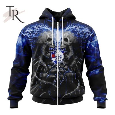 AFL West Coast Eagles Special Skull Art Design Hoodie