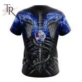 Afl West Coast Eagles Special Skull Art Design Hoodie You Look Handsome Bro - demo10