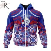 Afl Western Bulldogs Special Indigenous Mix Polynesian Design Hoodie 2 Lldqc.jpg - demo10