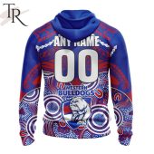 Afl Western Bulldogs Special Indigenous Mix Polynesian Design Hoodie 3 Njnok.jpg - demo10