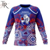 Afl Western Bulldogs Special Indigenous Mix Polynesian Design Hoodie 6 Lxcws.jpg - demo10