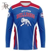 Afl Western Bulldogs Special Sideline Design Hoodie Royal Pic Of Yours - demo10