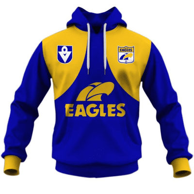 Personalized WEST COAST EAGLES Football Club Vintage Retro AFL Guernsey for Kids