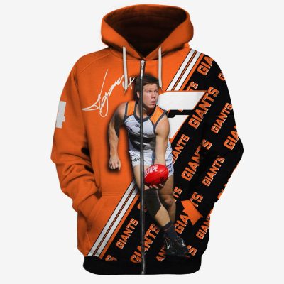 MEW-T16AFLGWSG001 Greater Western Sydney Giants, Toby Greene #4 Limited Edition 3D All Over Printed Shirts For Men & Women