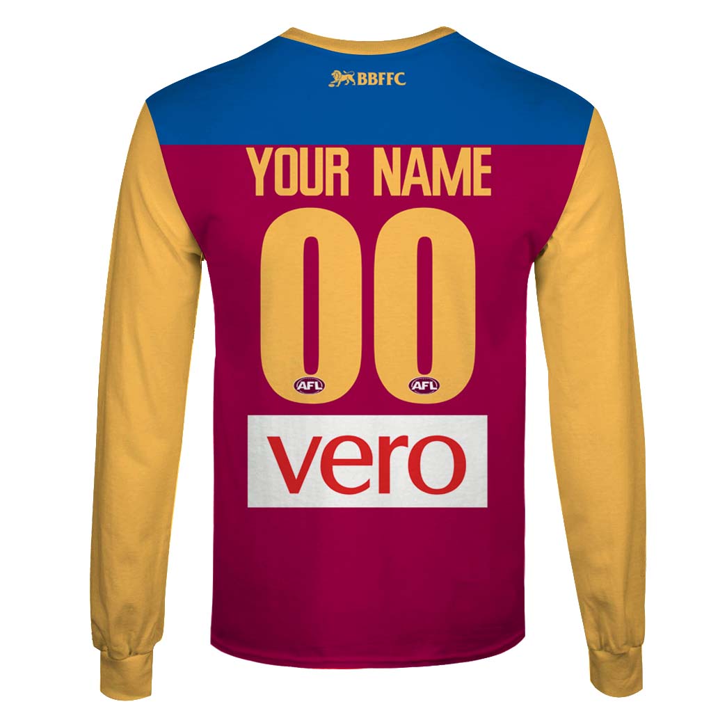 Personalized Western Bulldogs Football Club Vintage Retro AFL Guernsey Personalized Western Bulldogs Football Club Vintage Retro AFL Guernsey